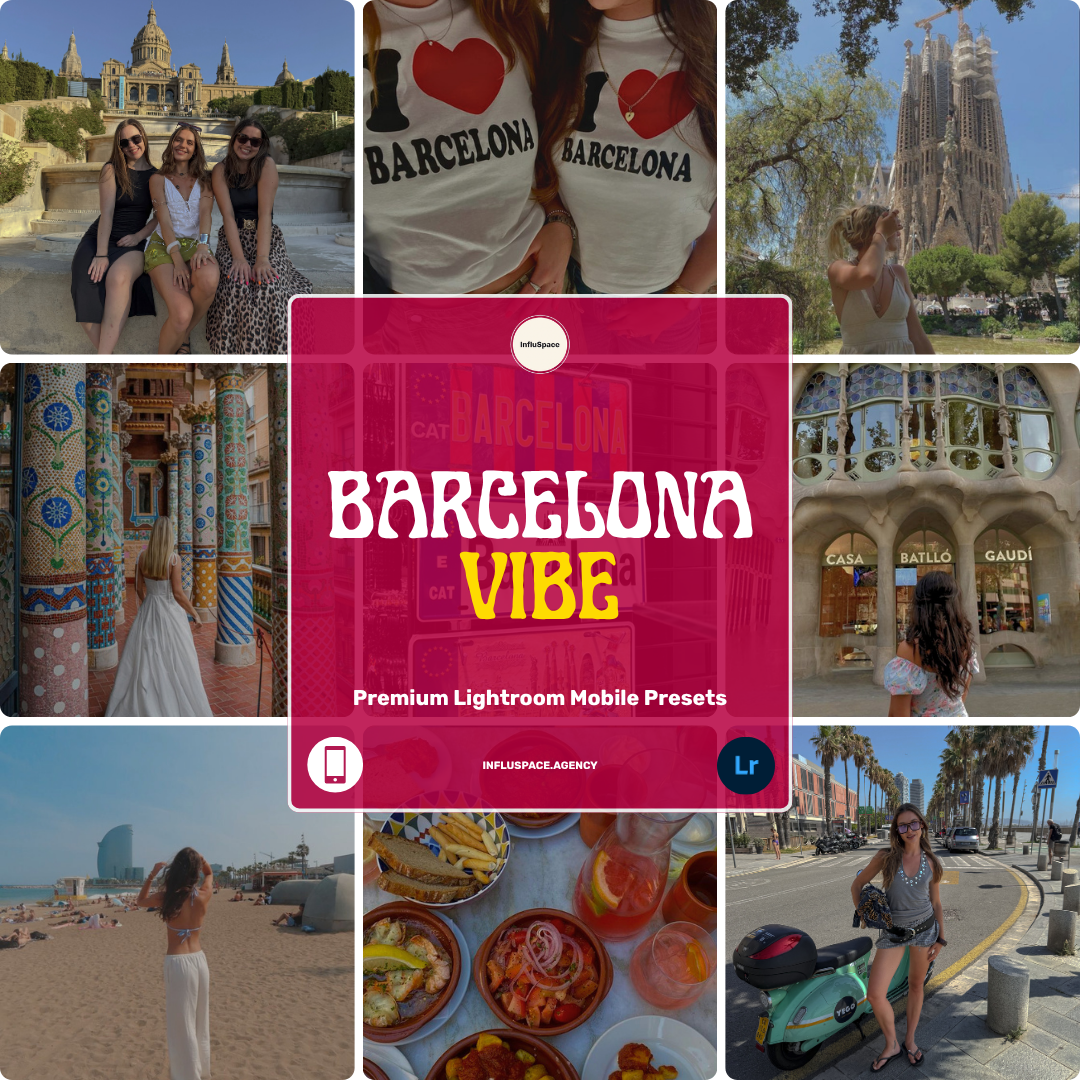 Barcelona Vibe - Premium Lightroom Mobile Presets