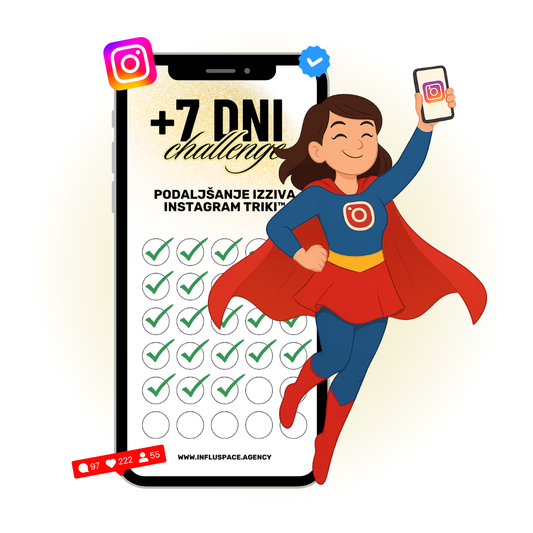 21-dnevni izziv Instagram triki - podaljšanje