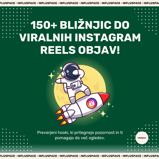 150+ bližnjic do viralnih Instagram Reels objav