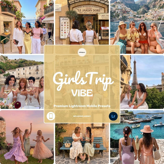 Girls Trip Vibe - Premium Lightroom Mobile Presets