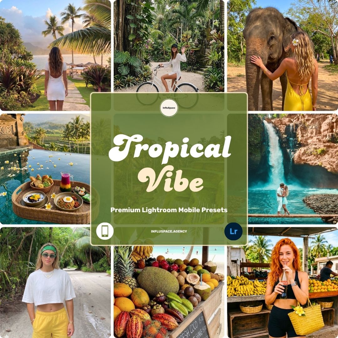 Tropical Vibe - Premium Lightroom Mobile Presets