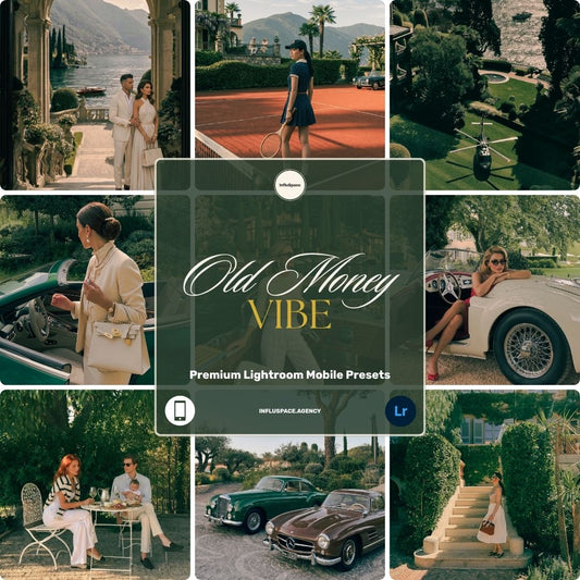 Old Money Vibe - Premium Lightroom Mobile Presets