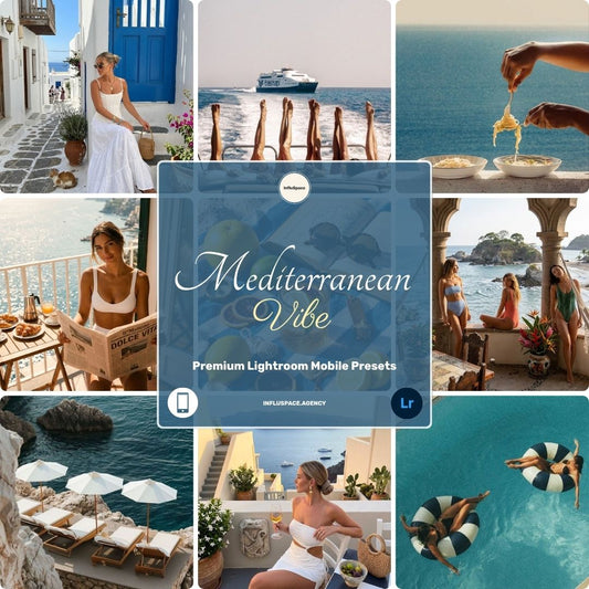 Mediterranean Vibe - Premium Lightroom Mobile Presets