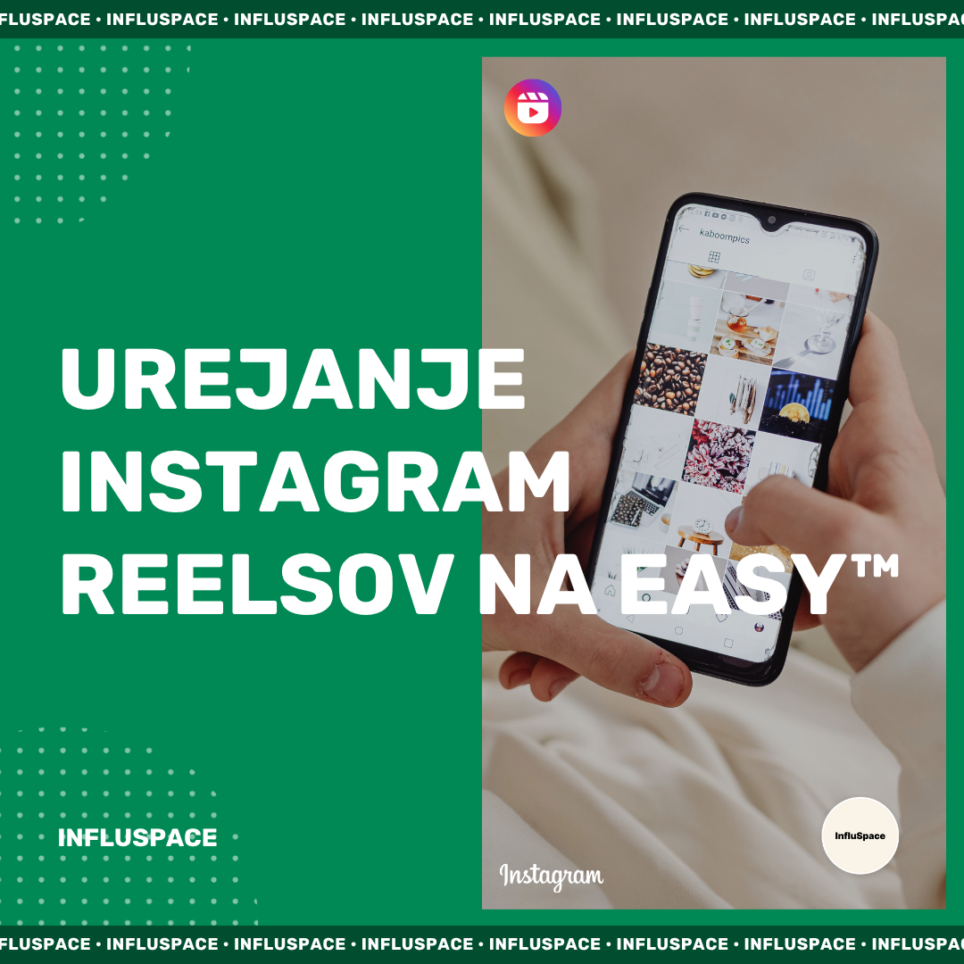 Urejanje Instagram Reelsov na Easy - Spletni tečaj