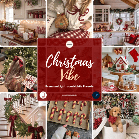 Christmas Vibe - Premium Lightroom Mobile Presets