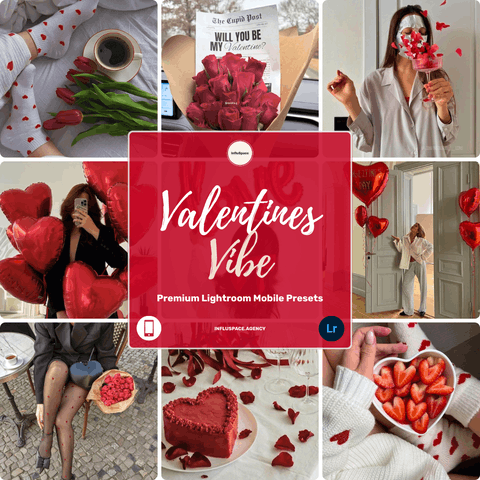 Valentines Vibe - Premium Lightroom Mobile Presets