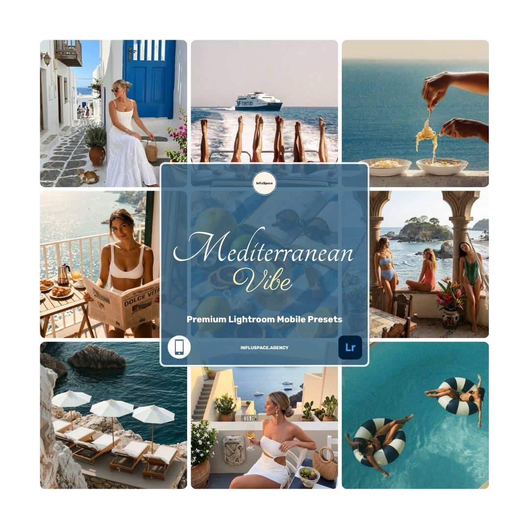 Mediterranean Vibe - Premium Lightroom Mobile Presets