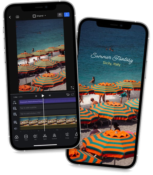 One Click Video Templates - Aesthetic Fonts Pack