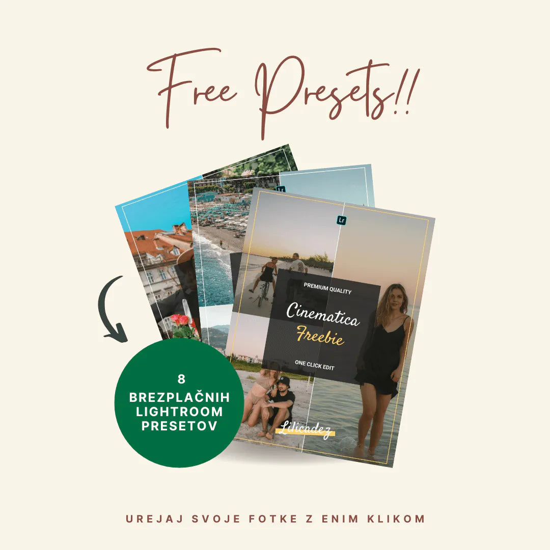 InfluSpace x Lili Cadez - 8 Lightroom Presets